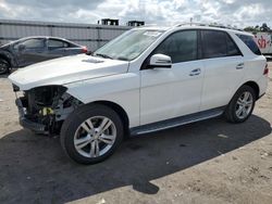 Salvage cars for sale at Fredericksburg, VA auction: 2014 Mercedes-Benz ML 350 4matic