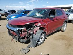 Salvage cars for sale at Brighton, CO auction: 2021 Chevrolet Trailblazer LS