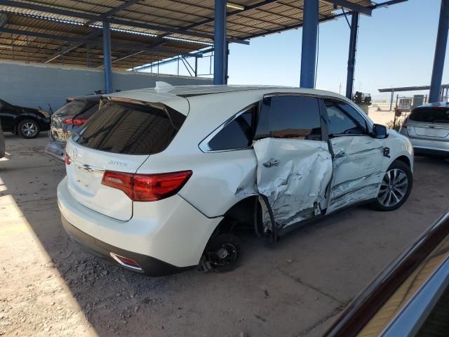 2016 Acura MDX Technology