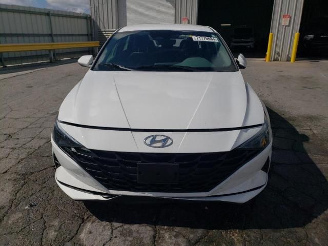 2023 Hyundai Elantra Blue