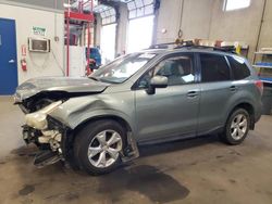 Salvage cars for sale from Copart Blaine, MN: 2014 Subaru Forester 2.5I Premium