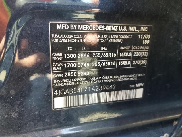 2001 Mercedes-Benz ML 320