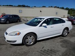 Chevrolet salvage cars for sale: 2011 Chevrolet Impala LT