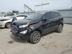 Ford Ecosport salvage cars for sale: 2018 Ford Ecosport Titanium