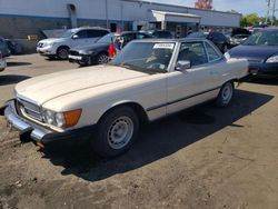 Salvage cars for sale at New Britain, CT auction: 1984 Mercedes-Benz 380 SL