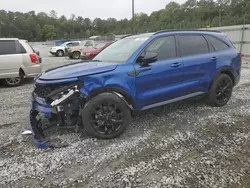 Salvage cars for sale at Ellenwood, GA auction: 2021 KIA Sorento SX