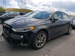 Ford salvage cars for sale: 2020 Ford Fusion SEL