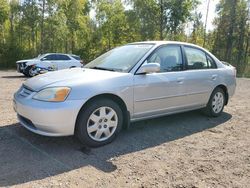 Salvage cars for sale from Copart Ontario Auction, ON: 2002 Honda Civic LX