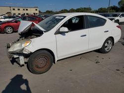 Nissan salvage cars for sale: 2012 Nissan Versa S