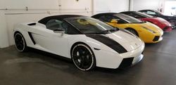 Salvage cars for sale at Van Nuys, CA auction: 2007 Lamborghini Gallardo Spyder