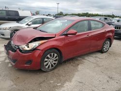 Salvage cars for sale at Indianapolis, IN auction: 2013 Hyundai Elantra GLS