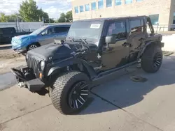 Jeep Wrangler Sahara salvage cars for sale: 2007 Jeep Wrangler Sahara