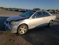 Salvage cars for sale from Copart Fredericksburg, VA: 2004 Honda Civic EX