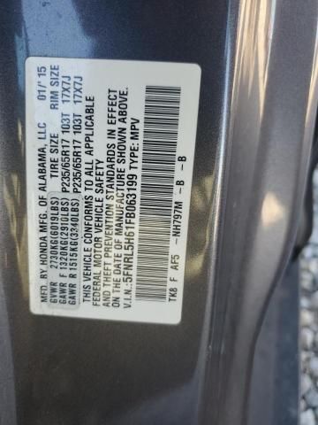 2015 Honda Odyssey EXL