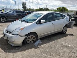 Salvage cars for sale at Miami, FL auction: 2005 Toyota Prius