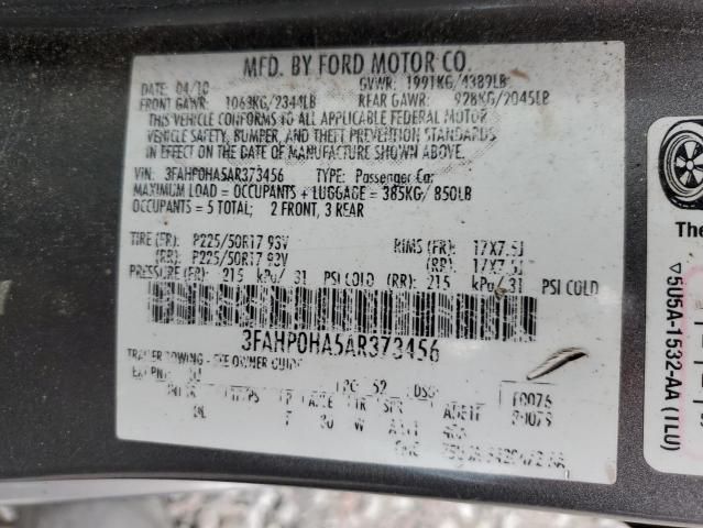 2010 Ford Fusion SE