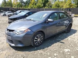 Salvage cars for sale at Waldorf, MD auction: 2014 Toyota Corolla L