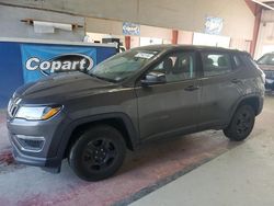 Salvage Cars with No Bids Yet For Sale at auction: 2018 Jeep Compass Sport