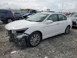 Salvage cars for sale at Cahokia Heights, IL auction: 2015 Honda Accord EXL