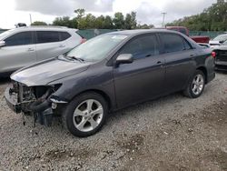 Salvage cars for sale at Riverview, FL auction: 2013 Toyota Corolla Base