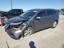 Salvage cars for sale at Grand Prairie, TX auction: 2012 Honda CR-V EXL