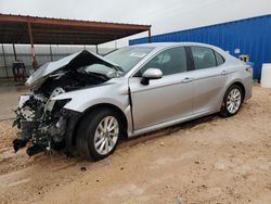 Salvage cars for sale at Andrews, TX auction: 2024 Toyota Camry LE