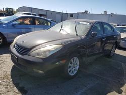 Salvage cars for sale at Vallejo, CA auction: 2002 Lexus ES 300