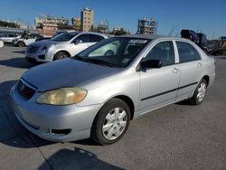 Salvage cars for sale from Copart New Orleans, LA: 2005 Toyota Corolla CE