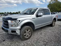 Salvage cars for sale from Copart Cahokia Heights, IL: 2016 Ford F150 Supercrew