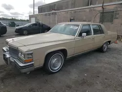 Salvage cars for sale at Fredericksburg, VA auction: 1985 Cadillac Fleetwood Brougham