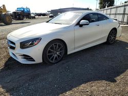 Salvage cars for sale at San Diego, CA auction: 2019 Mercedes-Benz S 560 4matic