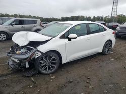 Toyota Corolla salvage cars for sale: 2020 Toyota Corolla SE