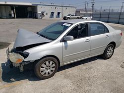 Salvage cars for sale at Sun Valley, CA auction: 2004 Toyota Corolla CE