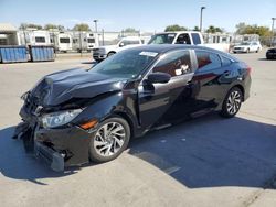 Salvage Cars with No Bids Yet For Sale at auction: 2018 Honda Civic EX