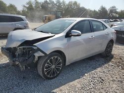 Salvage cars for sale at Madisonville, TN auction: 2016 Toyota Corolla L