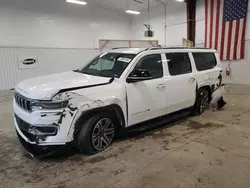 Jeep salvage cars for sale: 2024 Jeep Wagoneer L Series II