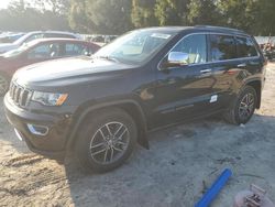 Salvage cars for sale at Ocala, FL auction: 2018 Jeep Grand Cherokee Limited