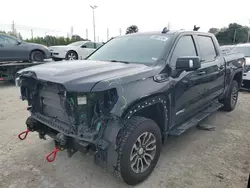 Salvage cars for sale at Bridgeton, MO auction: 2019 GMC Sierra K1500 AT4