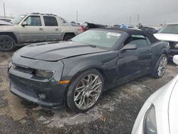 Salvage cars for sale at Jacksonville, FL auction: 2015 Chevrolet Camaro LT