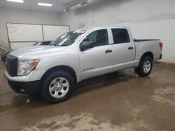 Salvage cars for sale at Davison, MI auction: 2018 Nissan Titan S