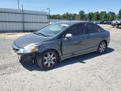 Salvage cars for sale at Lumberton, NC auction: 2009 Honda Civic LX