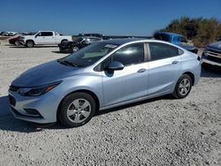 Chevrolet salvage cars for sale: 2018 Chevrolet Cruze LS