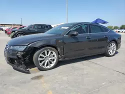 Vehiculos salvage en venta de Copart Grand Prairie, TX: 2016 Audi A7 Premium Plus