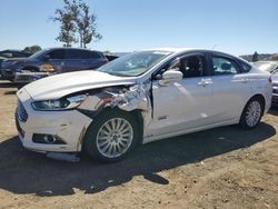 Salvage cars for sale at San Martin, CA auction: 2013 Ford Fusion Titanium Phev