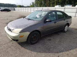 Ford Focus zx4 salvage cars for sale: 2006 Ford Focus ZX4