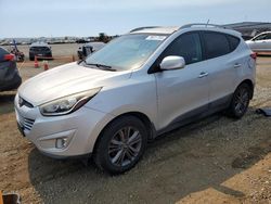 Salvage cars for sale at San Diego, CA auction: 2015 Hyundai Tucson Limited