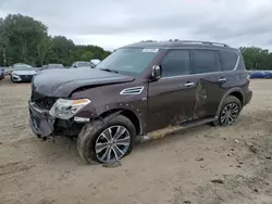 Salvage cars for sale at Conway, AR auction: 2019 Nissan Armada SV