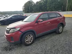 Salvage cars for sale at Concord, NC auction: 2014 KIA Sorento LX