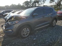 Salvage cars for sale at Byron, GA auction: 2017 Hyundai Tucson Limited