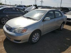 Salvage cars for sale from Copart Elgin, IL: 2003 Toyota Corolla CE